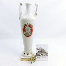 F lli Marchi Brescia Wine Bottle Vase Hand Painted Italy picture