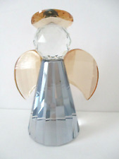 Simon Designs Blue Crystal Angel Paperweight Figurine New picture