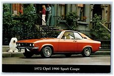 c1960 1972 Open 1900 Sport Coupe Stylish Import Bob Brest Buick Lynn MA Postcard picture