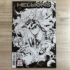 HELLIONS #4 2020 1:25 CARLOS GOMEZ SKETCH VARIANT INCENTIVE COVER GGA MARVEL picture