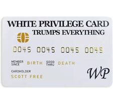 6 pc W. Privilege Card “Novelty Credit Card