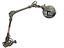 Vintage Fostoria Localite 55-BH-701 Articulating Industrial Machine Light Lamp U picture
