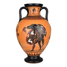 Ajax Carrying the Body of Achilles Amphora Vase Ancient Greek Pottery Exekias picture