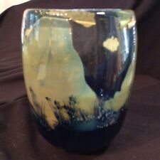 Art Glass Vase by Chris Heilman and Joyce Roessler Signed picture