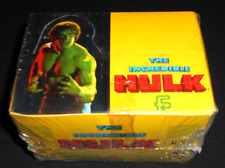 VINTAGE 1979 F.K.S. The Incredible Hulk Factory Sealed Box 100 Packs 6 Cards Per picture