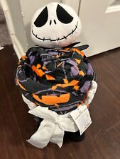 Tim Burtons Nightmare Before Christmas Jack Plush with Throw Blanket 50X60 NEW picture