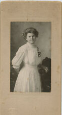 Original Antique Photo - Pretty Young Lady -Mrs Ruth FARRIS  picture
