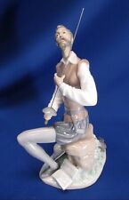 LLADRO DON QUIXOTE ORATION WITH SWORD AND BOOK  FIGURINE #5357 picture
