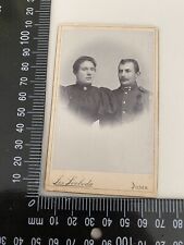 Photo Pk WK1 - Portrait K&k Officer With Woman IN Pilsen H1.15 picture