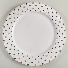 Grace's Teaware Variety Gold Dots Dinner Plate 11143698 picture