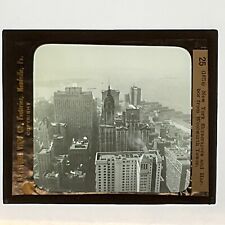 Keystone Magic Lantern 600 Series #25 w/Card NY Skyscrapers Woolworths Tower picture