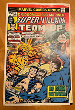 SUPER VILLAIN TEAM UP #5 ART original cover proof DR DOOM NAMOR FANTASTIC FOUR picture