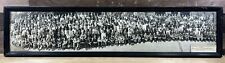 Vintage 1926 Wood Framed Geneva College Student Body Photo picture