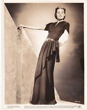 BRENDA MARSHALL STYLISH POSE PORTRAIT 1940s Vintage Glamour ORIG Photo 305 picture