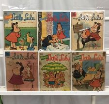 Dell Comics Marge’s Little Lulu Comic Book Lot of 6 Issues Low Grade picture