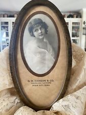 Beautiful,  Vintage 1920’s, Sioux City Advertisement With Portrait Of Lady picture