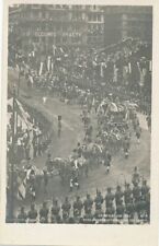 1902 Coronation King and Queen Approaching The Abbey Real Photo Postcard rppc picture
