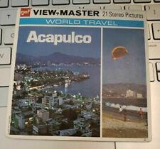 Gaf F005 World Travel Beautiful Acapulco Mexico view-master Reels Packet Set picture