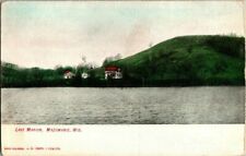 1906. MAZOMANIE, WISCONSIN. LAKE MARION. POSTCARD xz11 picture