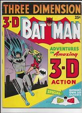 3-D BATMAN - REPRINTS BATMAN 42 & BATMAN 48 - PENGUIN - NO GLASSES (1953) picture