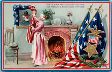 Decoration Day 'Freedom's Sacred Cause They Died' Veteran USA Tuck Postcard G17 picture