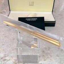 Dunhill Ballpoint Pen Gemline Godron Gold Finished with Case & Papers SEALED picture