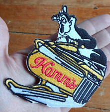 Vintage Snowmobile Hamm's Beer Bear Old school Beer Collectors Patch Sew On picture