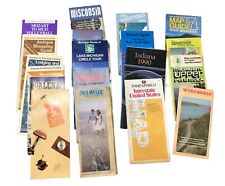 State Maps Lot Used Midwest Northeast 1970-1990 picture