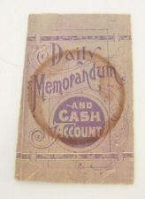 Emerson's Bromo Seltzer Daily Memorandum and Cash Account Pocket Notepad  picture