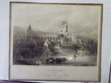 19th Century Jedburgh Abbey Unsigned Engraving picture