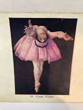 3D Stereo View Card Ballerina Dancer Come Hither 1925 A.C. Co. picture