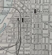 Vintage 1901 GRAND RAPIDS MICHIGAN Map 11