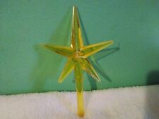 Large Gold Star with Rounded Tips for Ceramic Christmas Tree Topper . 3/16