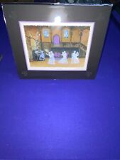 Disney Parks Haunted Mansion The Ballroom Signed By Larry Dotson Print 11 x 14 picture