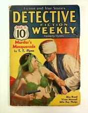 Detective Fiction Weekly Pulp Mar 31 1934 Vol. 83 #5 VG picture