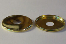 SET OF 2 BRASS PLATED 2