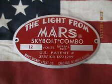 MARS Skybolt Combo Oval Reproduction Replacement Badge picture