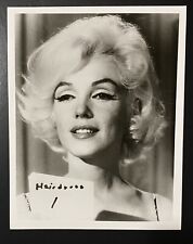 1962 Marilyn Monroe Original Photo Something’s Got To Give Wardrobe Hair Test picture
