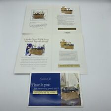 Longaberger Collector Club Member 2003 2004 2005 Tags With Cards picture