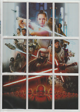 2020 Topps Rise of Skywalker 9 Card Foil Puzzle Complete Set Poster Series 2    picture