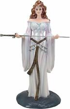 Ebros Medieval Arthurian Legend Lady of The Lake Holding Excalibur Statue 13.5 H picture
