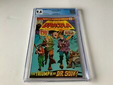 TOMB OF DRACULA 40 CGC 9.6 WHITE PAGES DOCTOR SUN MARVEL COMICS 1976 B picture