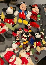 HUGE Holiday CHRISTMAS Disney Kids Toy Plush Lot of 21 GREAT CONDITION picture