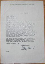 PEGGY WOOD 1963 TLS Autograph/Signed-Letter - Actress- w/JFK/Kennedy Content picture