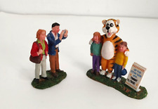 Lemax Village Carnival Kids Parents Photo Tommy Tiger Figures 2008 82502 Retired picture