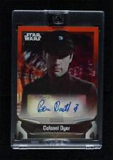 2021 Star Wars Signature Series Orange /10 Ben Burtt Colonel Dyer as Auto 0t2s picture