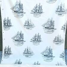 10 Yards Fabric Flying Cloud Young America Sailboat Schumacher Wedgwood Nautical picture