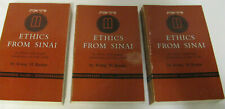 3 Volume Chapters Of The Fathers By Irving Bunim Jewish Ethics & Behaviour Moral picture