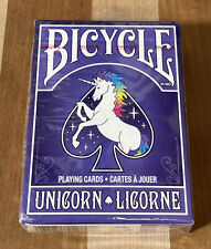 NEW Bicycle Playing Cards Unicorn 2018 Sealed Poker Size Air-Cushion Finish picture