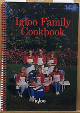 Vintage 1995 Igloo Family Cookbook Spiral Bound Recipes Cooler Houston Texas TX picture